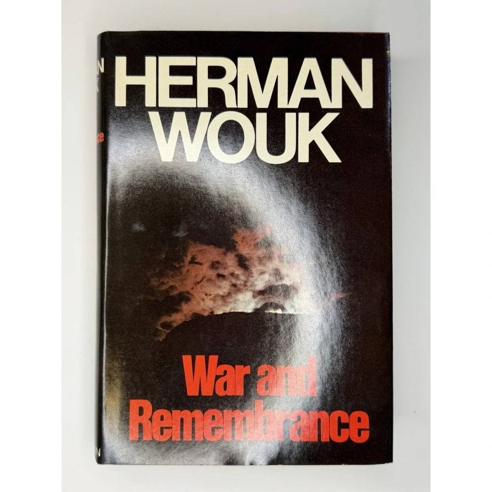 War and Remembrance Herman Wouk Hardcover Little Brown WWII Vintage Edition